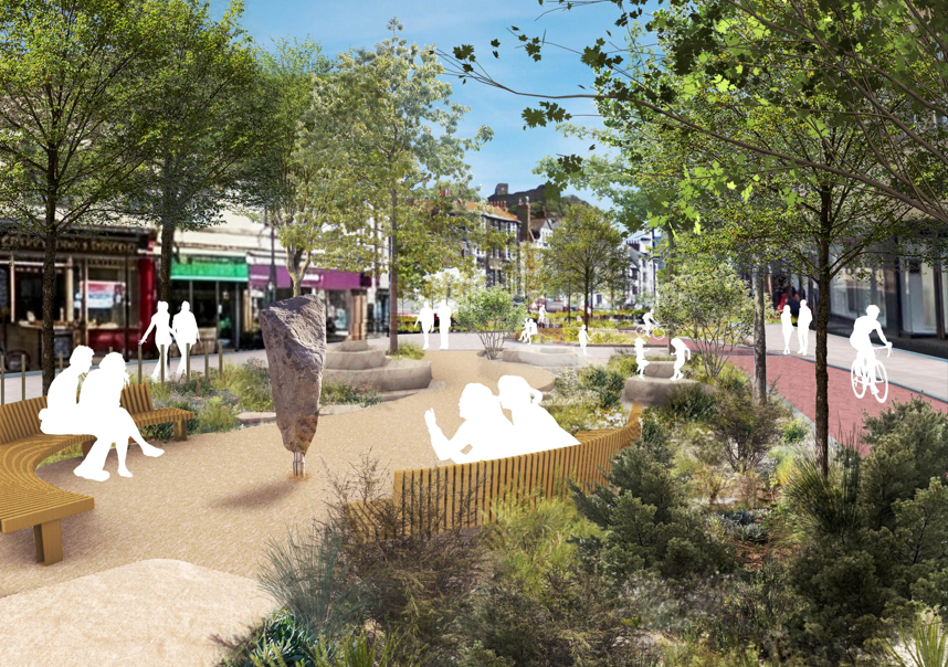 Robertson Street pocket park